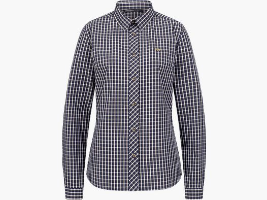Damen Bluse Juanita Dunkelblau/Weiß Dunkelblau/Weiß 36