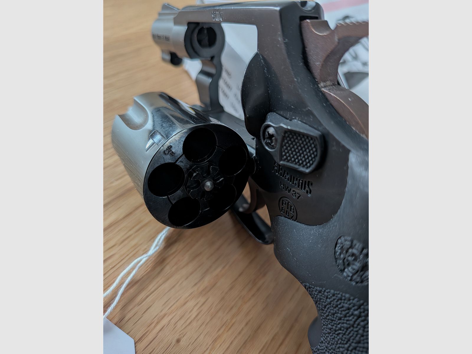 Weihrauch HW 37 9mm Knall ++ Non sparato ++ Hw37 Hogue impugnature