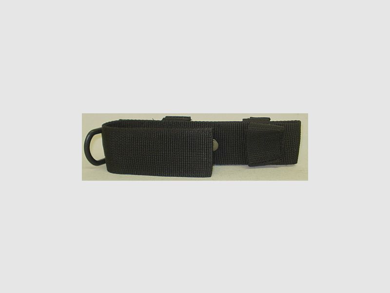 Schlagstock Chrom 21'' - Gummigriff, mit Holster