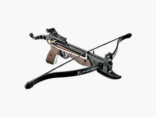 175 fps Recurve-Pistolenarmbrust: 80 lbs Cobra Aluminium wood camo inkl. 23 Bolzen bei Sofortkauf