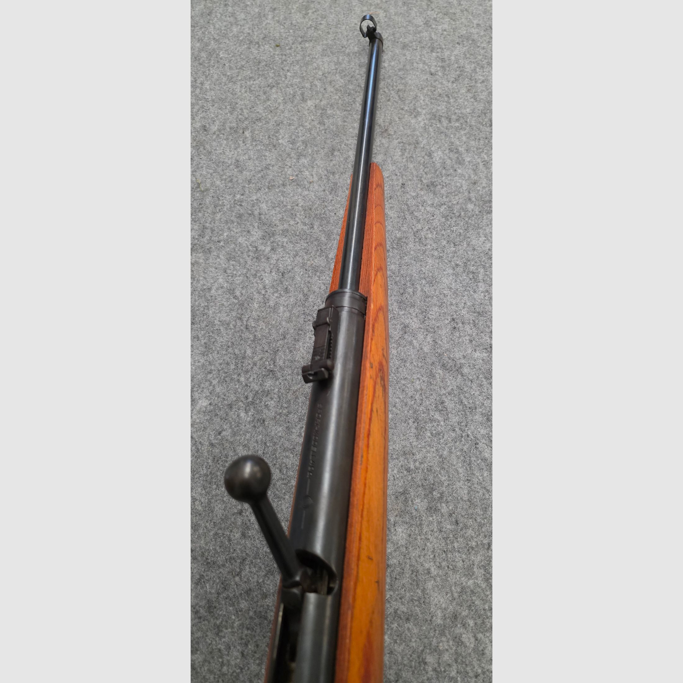 Haenel Mod. 49a Q1 quality with laminated wood stock from 1962 in very nice condition repeater no 310