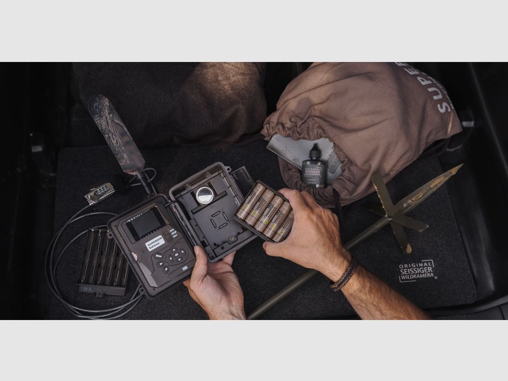 SEISSIGER Special-Cam LTE "Weißblitz" - SUPERSIM-Edition inkl. Akkus