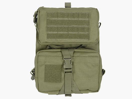 ASSAULT BACK PANEL MOD.3  - Olive [8FIELDS] - Restposten
