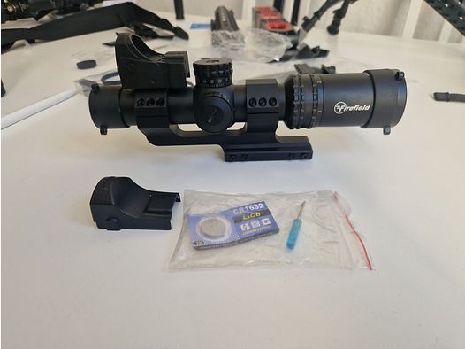 Firefield Rapidstrike 1-4 x 24 Riflescope Inc. Reddot