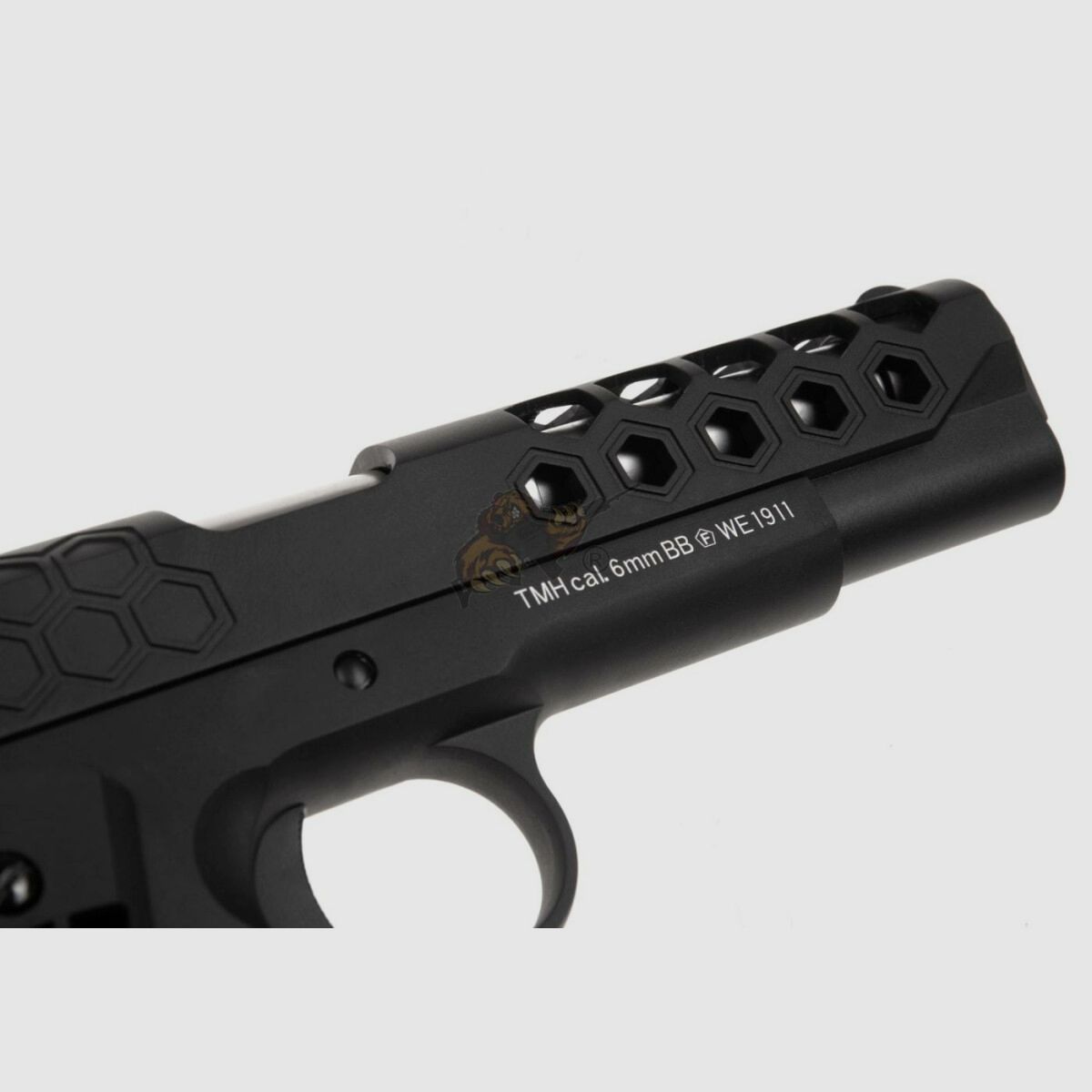 M1911 Hex Cut Full Metal, GBB Czarny -F-