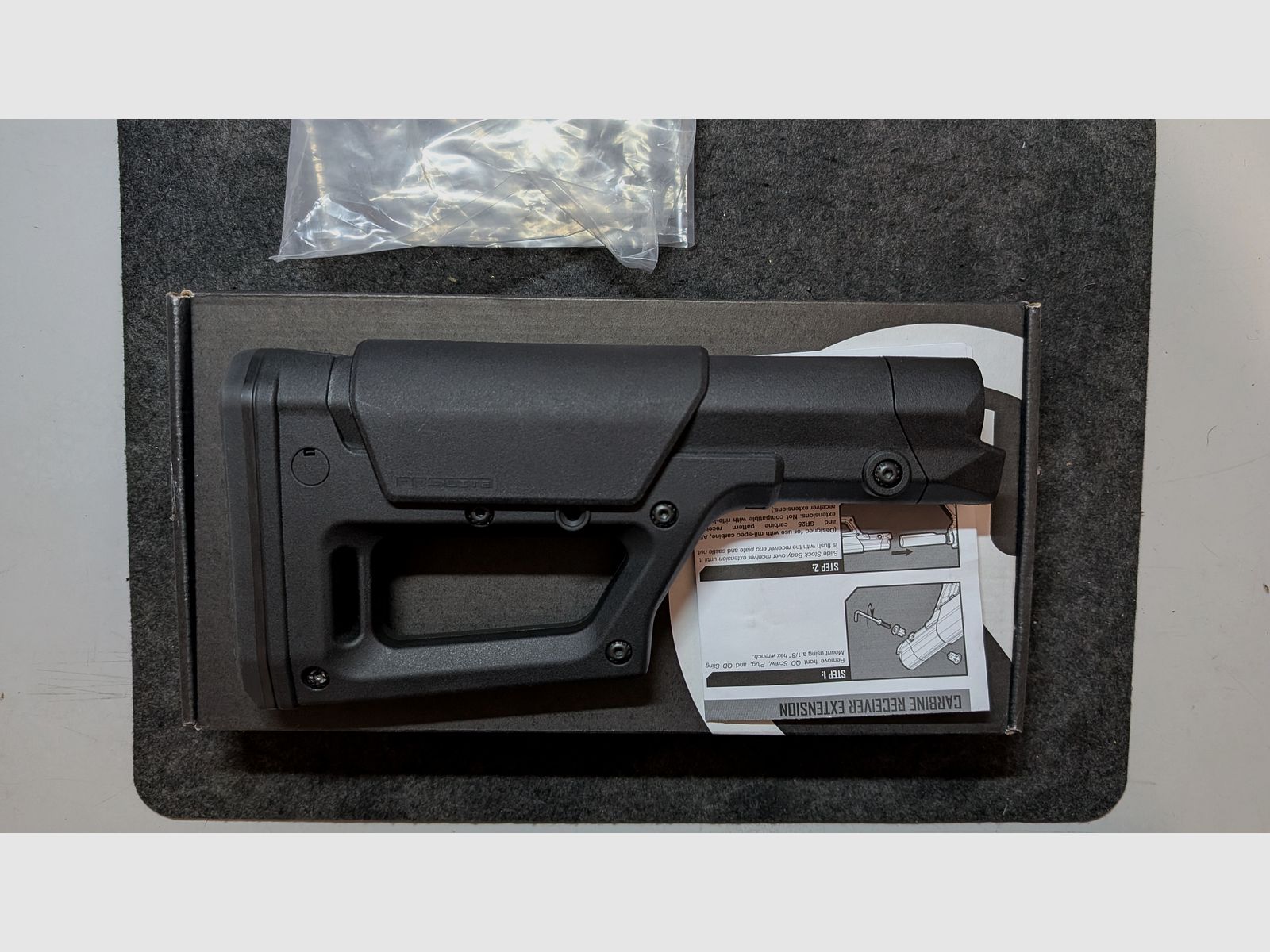 Magpul AR-15: Kolba Magpul PRS Lite z polimeru