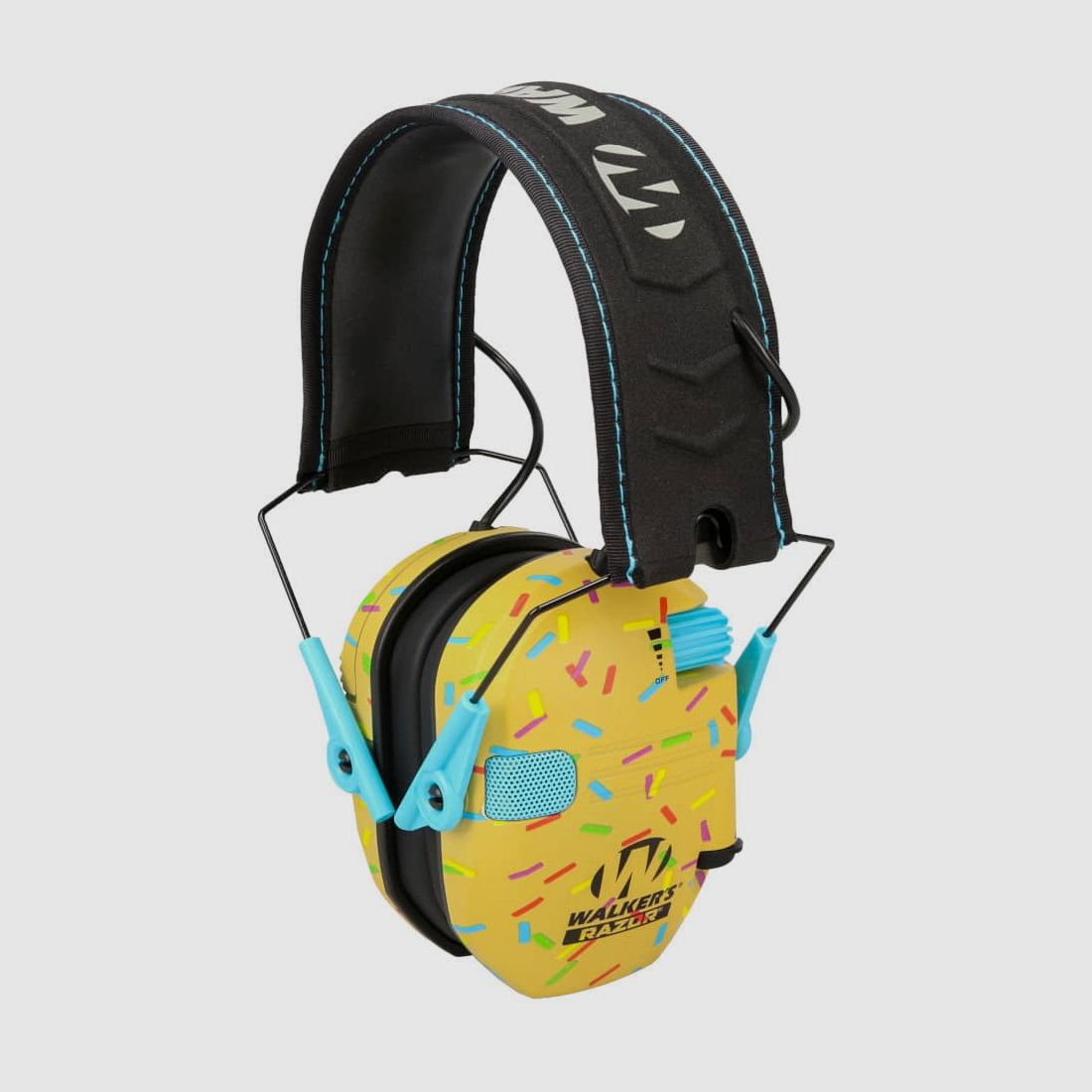 Walker’s Razor Slim Electronic Muffs Golden Brown Sprinkles