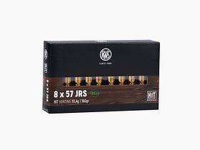 RWS 8X57 JRS HIT green 10,4g/160gr geweerpatronen loodvrij