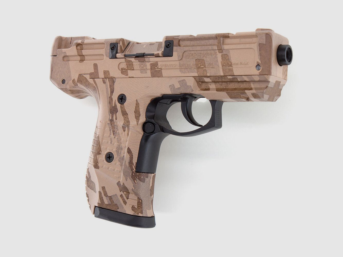 Zoraki	 Zoraki - 925 16/25 Schuss 9 mm P.A.K. camo