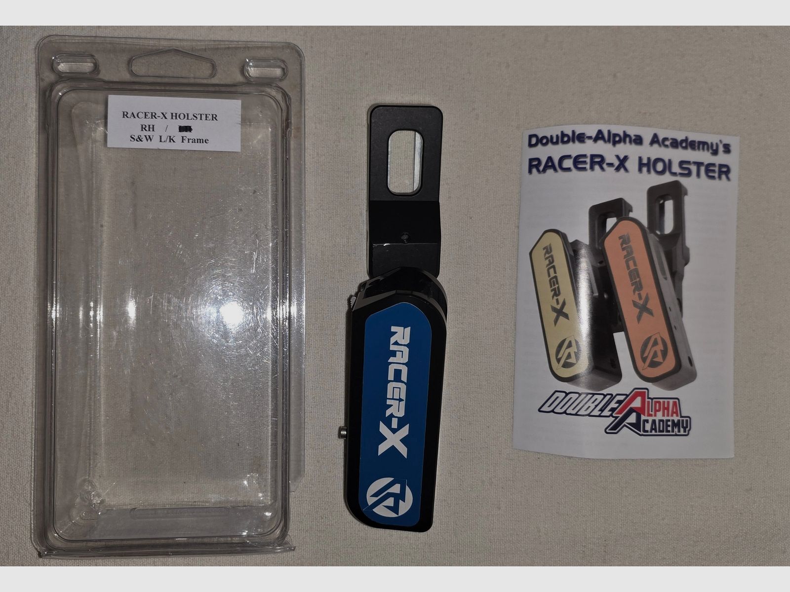 DAA Double Alpha Racer-X Holster per revolver Smith & Wesson S&W 686