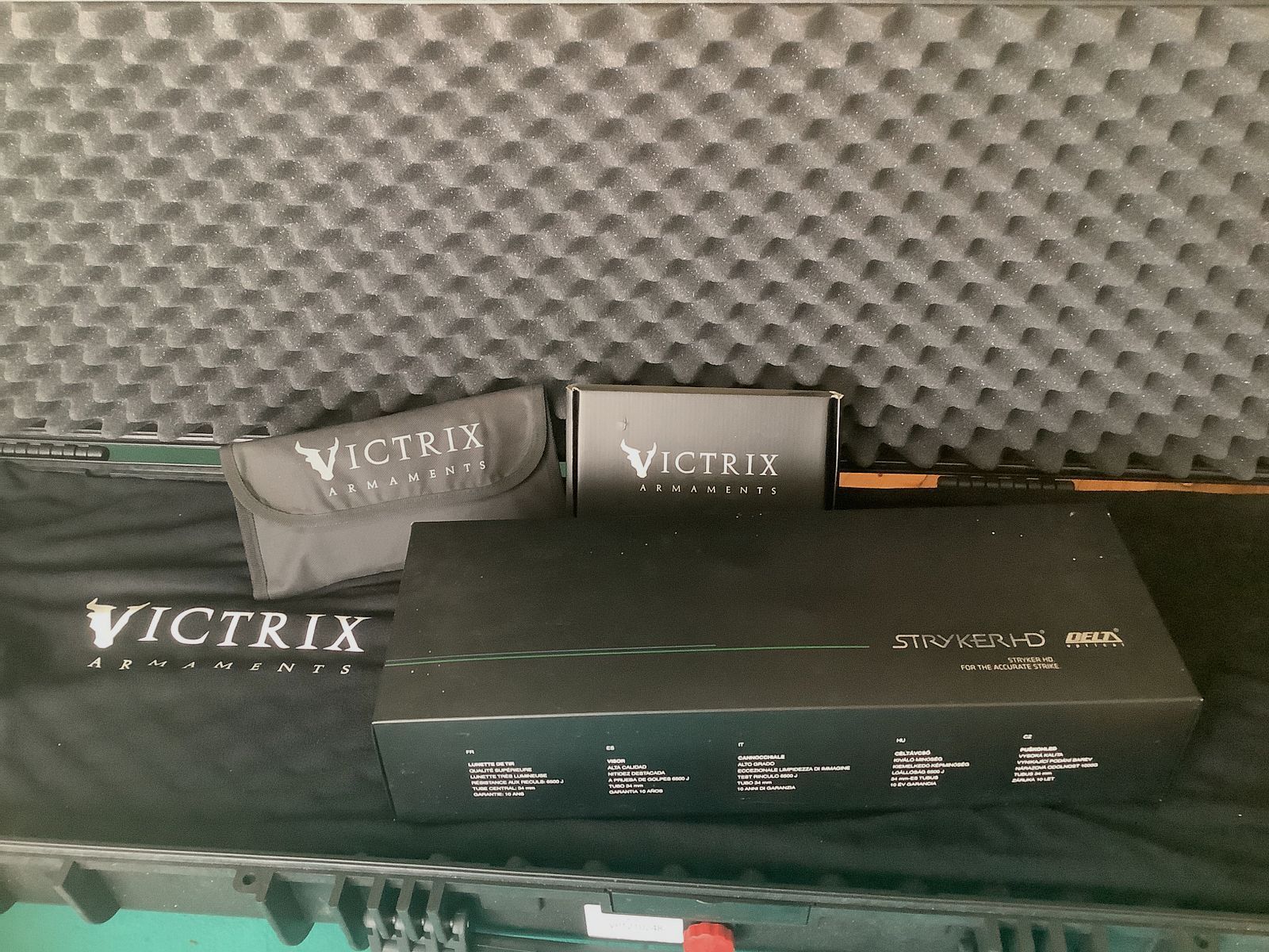 Zielfernrohr Delta Optical Stryker HD 4,5-30x56 LRD-1P Mil + SPUHR SP-4602 + Tenebraex Cover