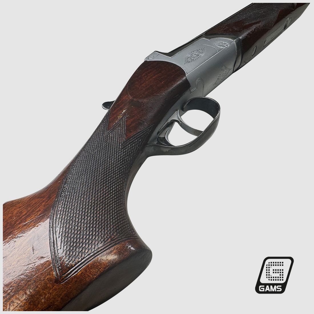 Bockdoppelflinte SARRIUGARTE SUPERPUESTA – gebraucht, Bild 9 von 10