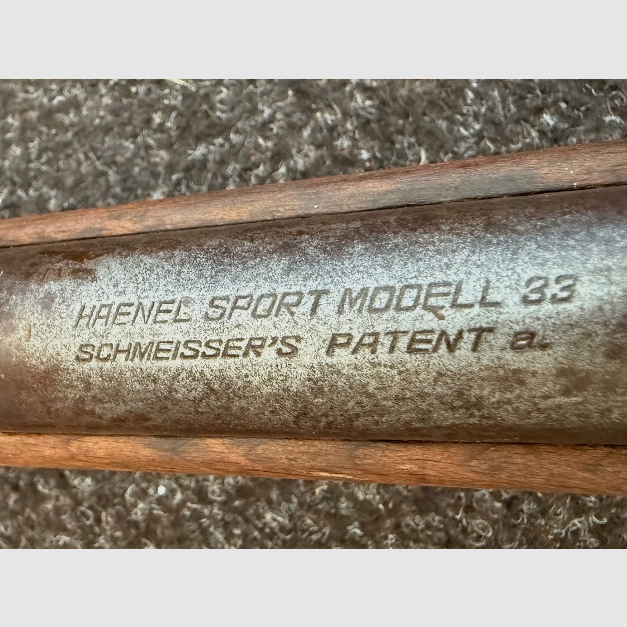 Haenel 33 Patente Schmeisser
