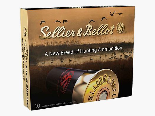 Sellier & Bellot 12/70 Rot/Schwarz 4,0mm 35,4g