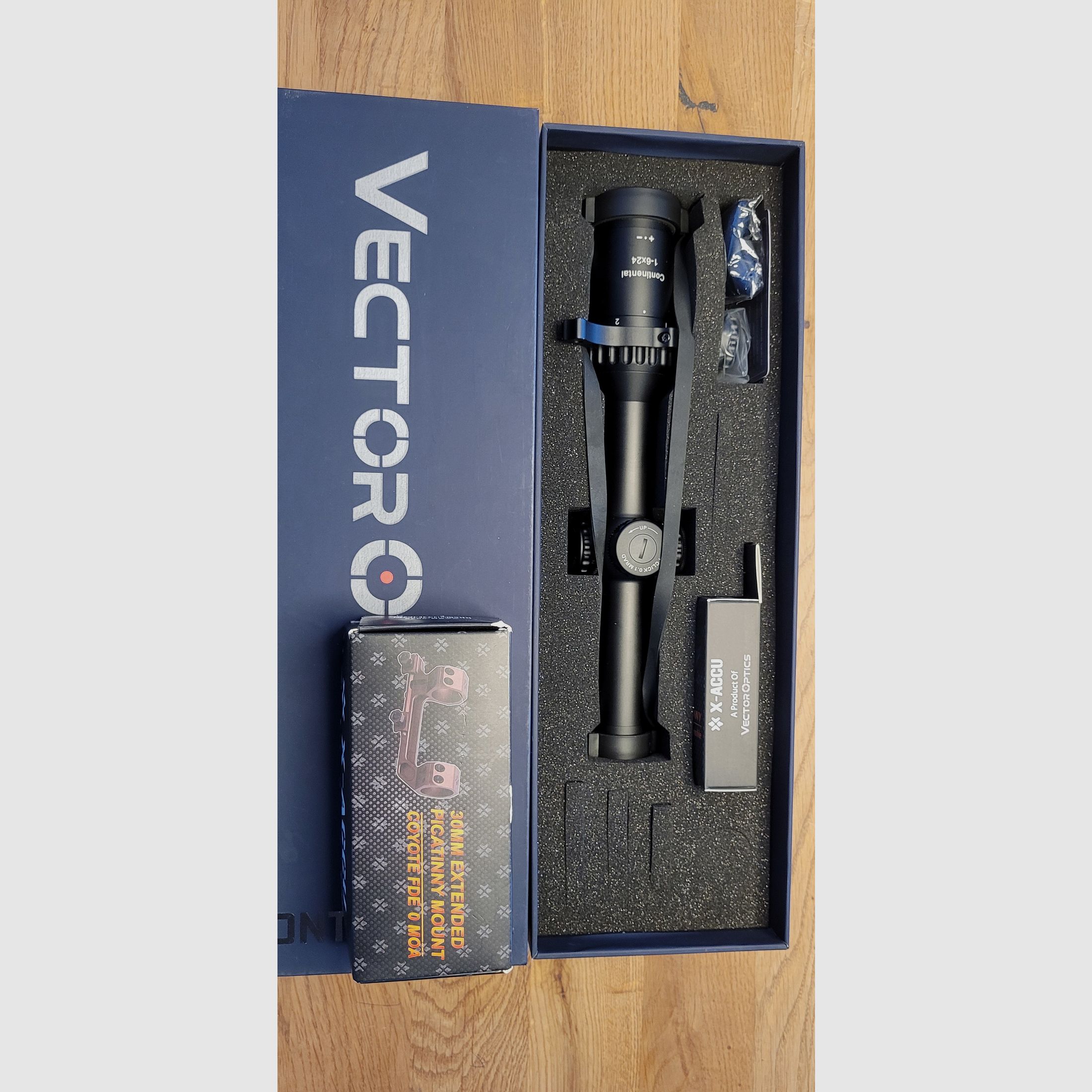 Vector Optics Continental X6 1-6x24 SCOC-23T