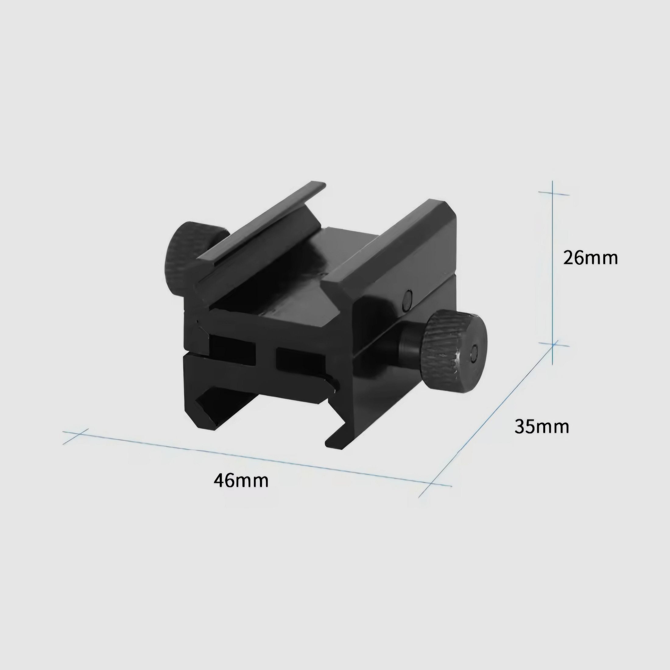 Mount-Adapter für Picatinny | HDR50 | HDB68 | HDR68 | Jagd Outdoor Werkzeug