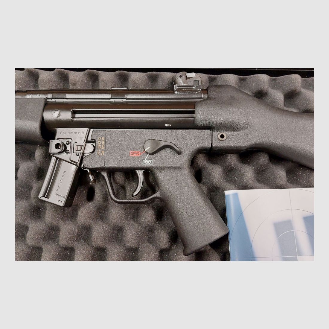 Heckler & Koch ANGEBOT - KOMPLETT-SET SLB Heckler & Koch HK SP5 SD 9x19 Inkl.Schalldämpfer Zivil.MP5 SD