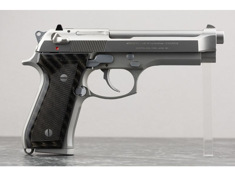 Beretta FS 92 Inox - Carbon Schalen - TOP-Zustand - Kal. 9mm Para - TOP ! ! !