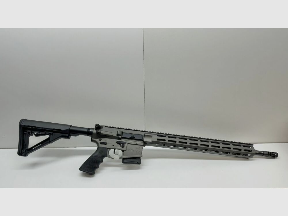 DAR | Dynamic Arms Research DAR-15 SPR Tungsten Cerakote | AR15 - 18"