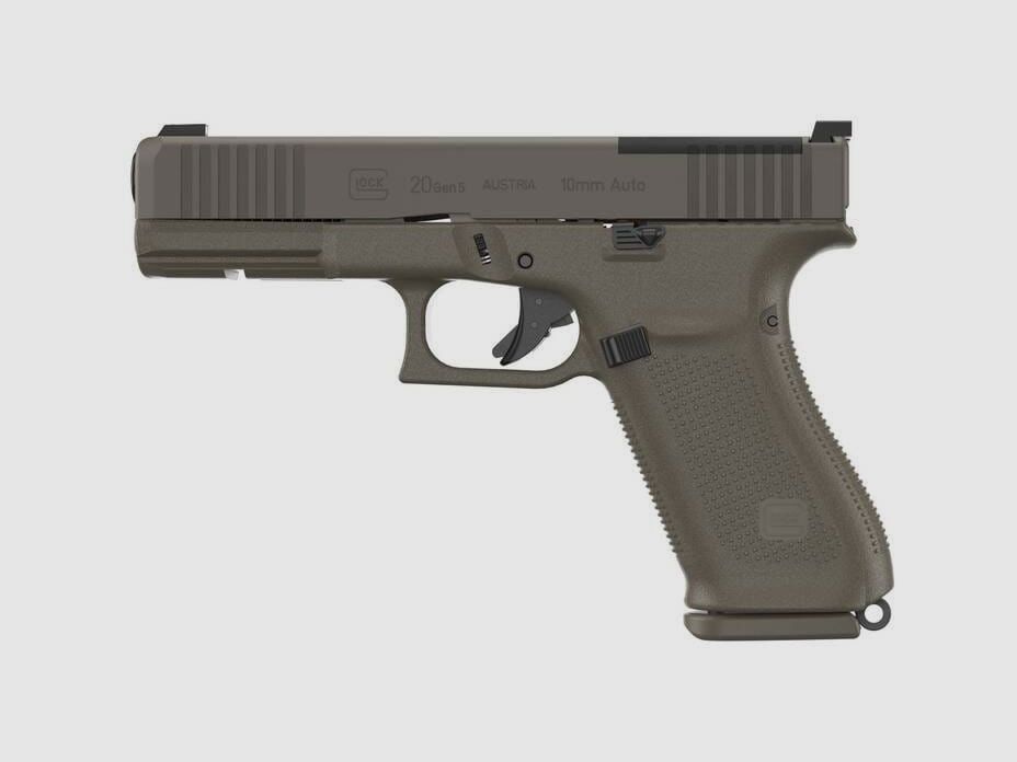 Glock 20 Hunter Edition M.O.S. Gen 5 Pistole Kal. 10 mm Auto