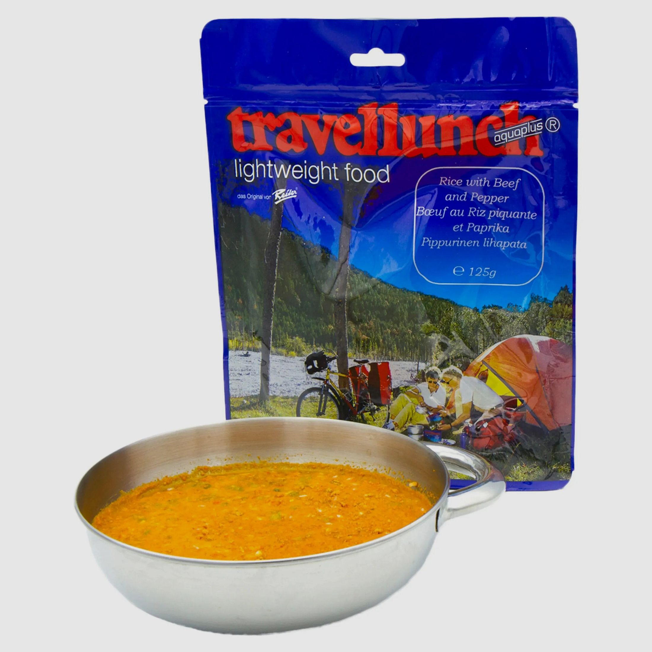 Travellunch Reis mit Rindfleisch und Paprika 1er Packung