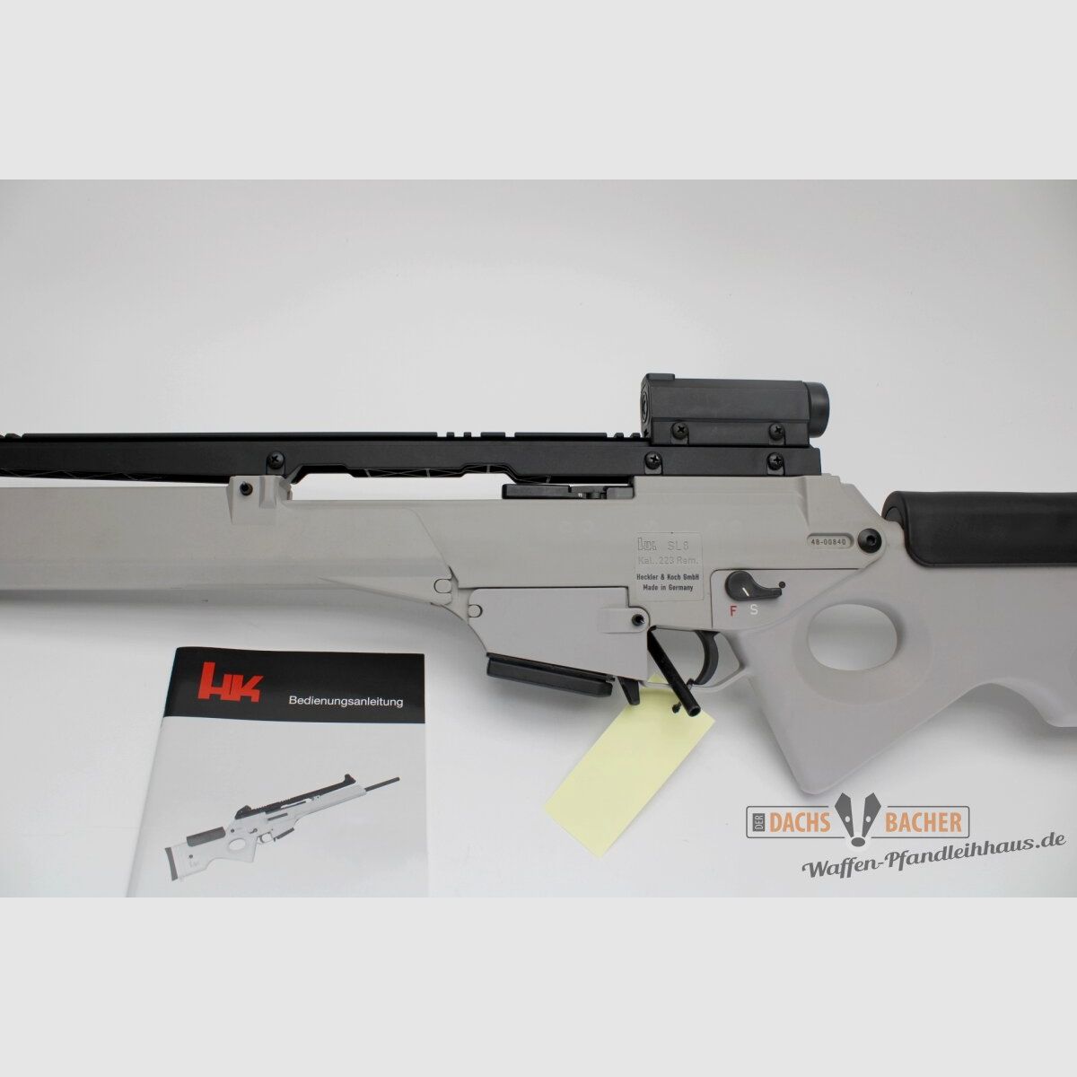Fucile SL H&K Heckler & Koch SL8 cal. .223 Rem con mirino da 10 colpi