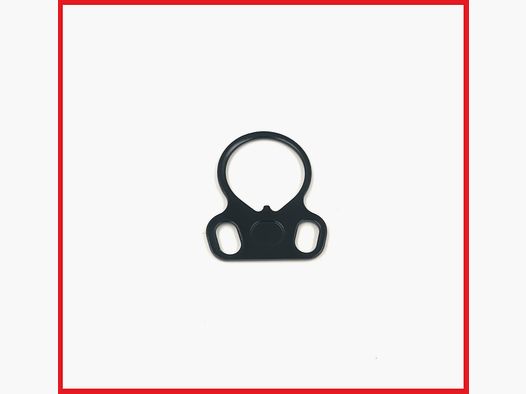 End Plate AR 15 / AR 10 Receiver Dual Loop Endplatte Sling Mount Adapter Riemenbügel AR-15 .223 308