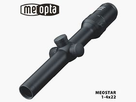 MEOPTA MEOSTAR R1r 1-4x22 RD/MR réticule lumineux K-Dot 2ème niveau Zeiss rail intérieur