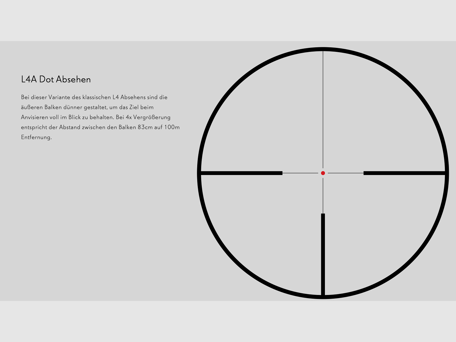 HAWKE 14279 telescopio VANTAGE 30 WA 3-9X42 L4A DOT ABSEHEN