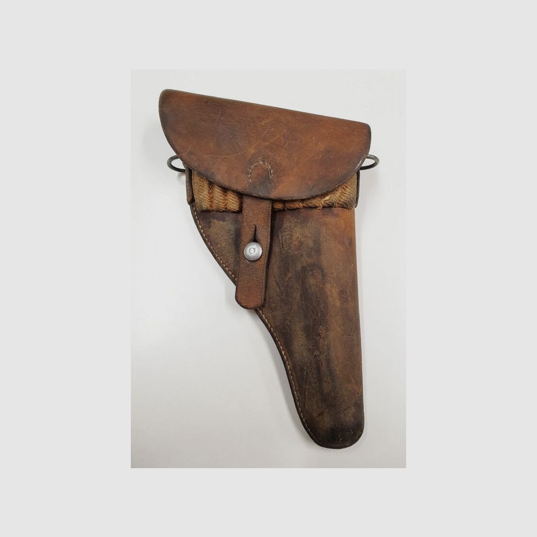 Rewolwer Szwajcarski Ordinacja Mod. 1929 Holster Armii, Skórzane Holster