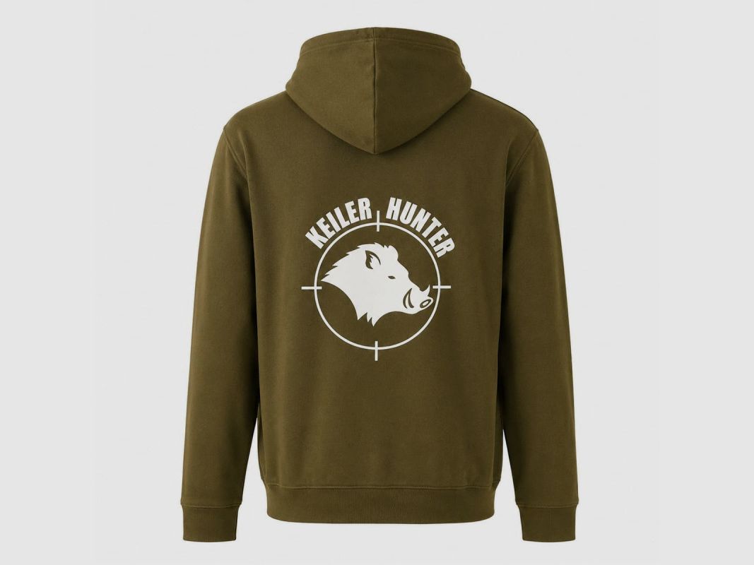 Keiler Hunter Sweatshirt khaki - Comfort & durability 280g, image 8 of 8