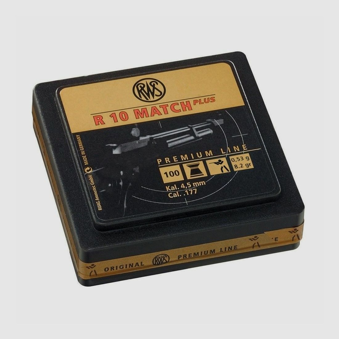 RWS R10 Match 0,53g 100St 4,5mmDiabolo, Bild 1 von 3
