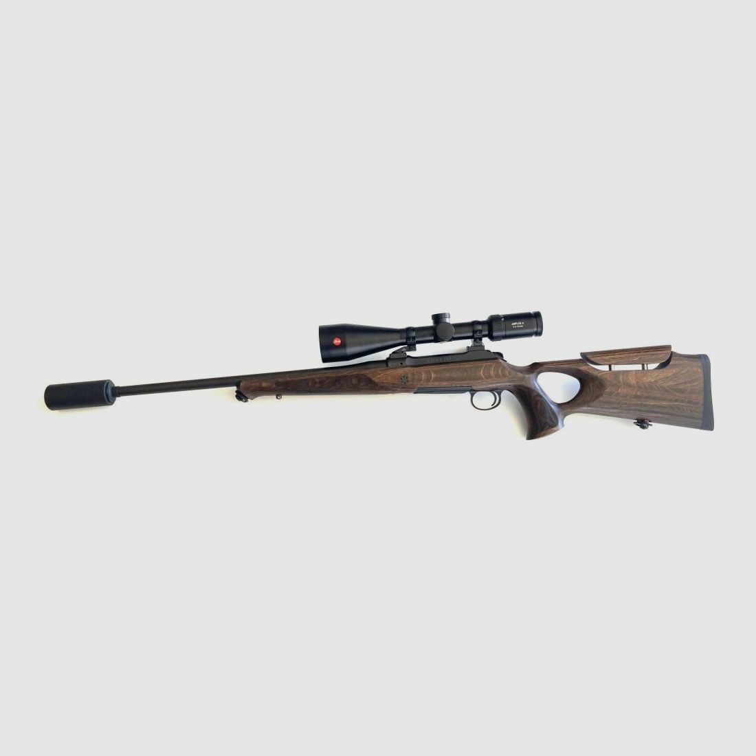 Sauer 101 GTI with scope and silencer