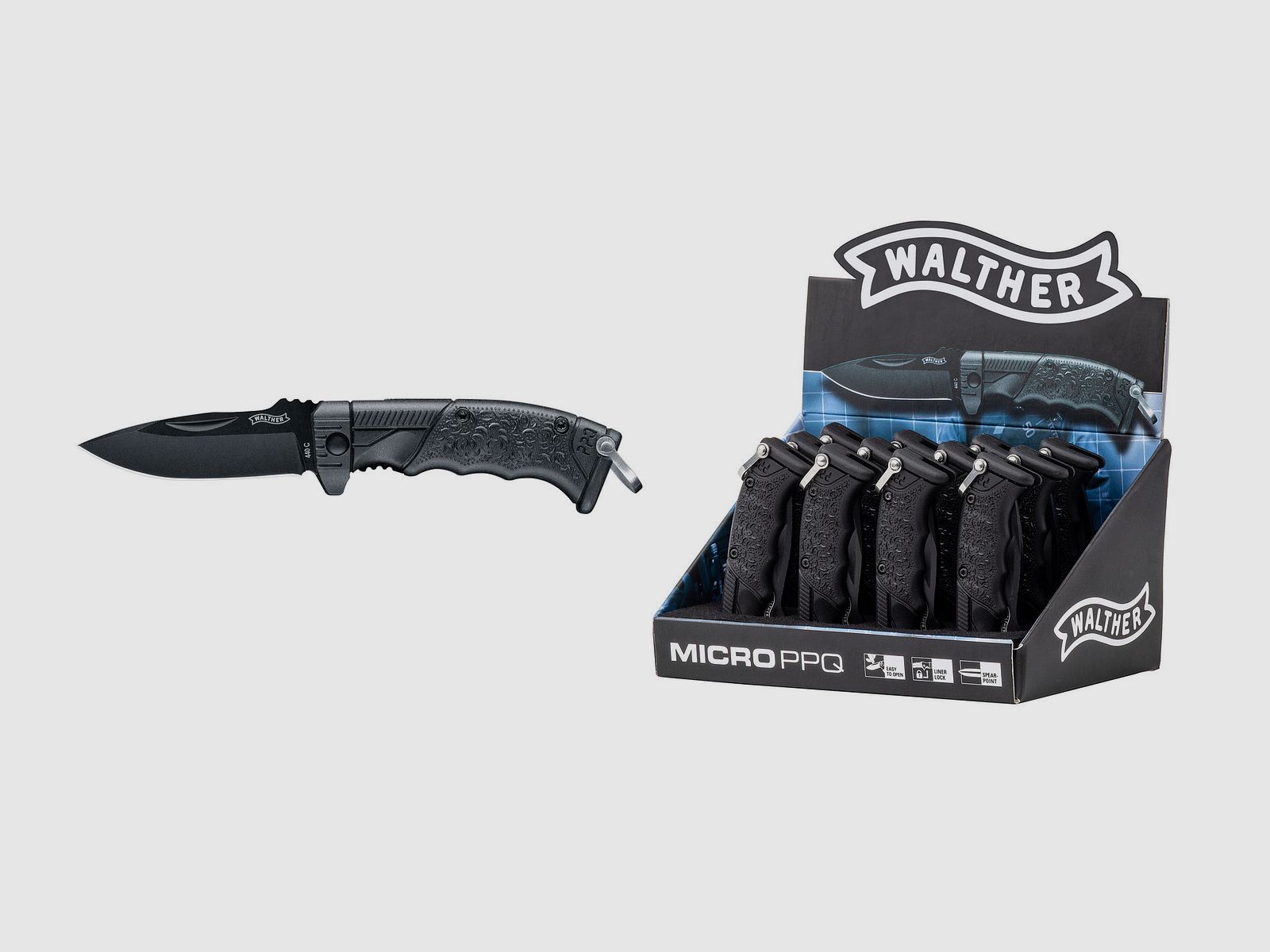 Walther Micro PPQ Knife POS-Display