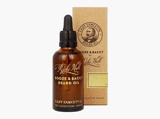 Captain Fawcett's Captain Fawcett's Aceite para barba Booze & Baccy 10 ml