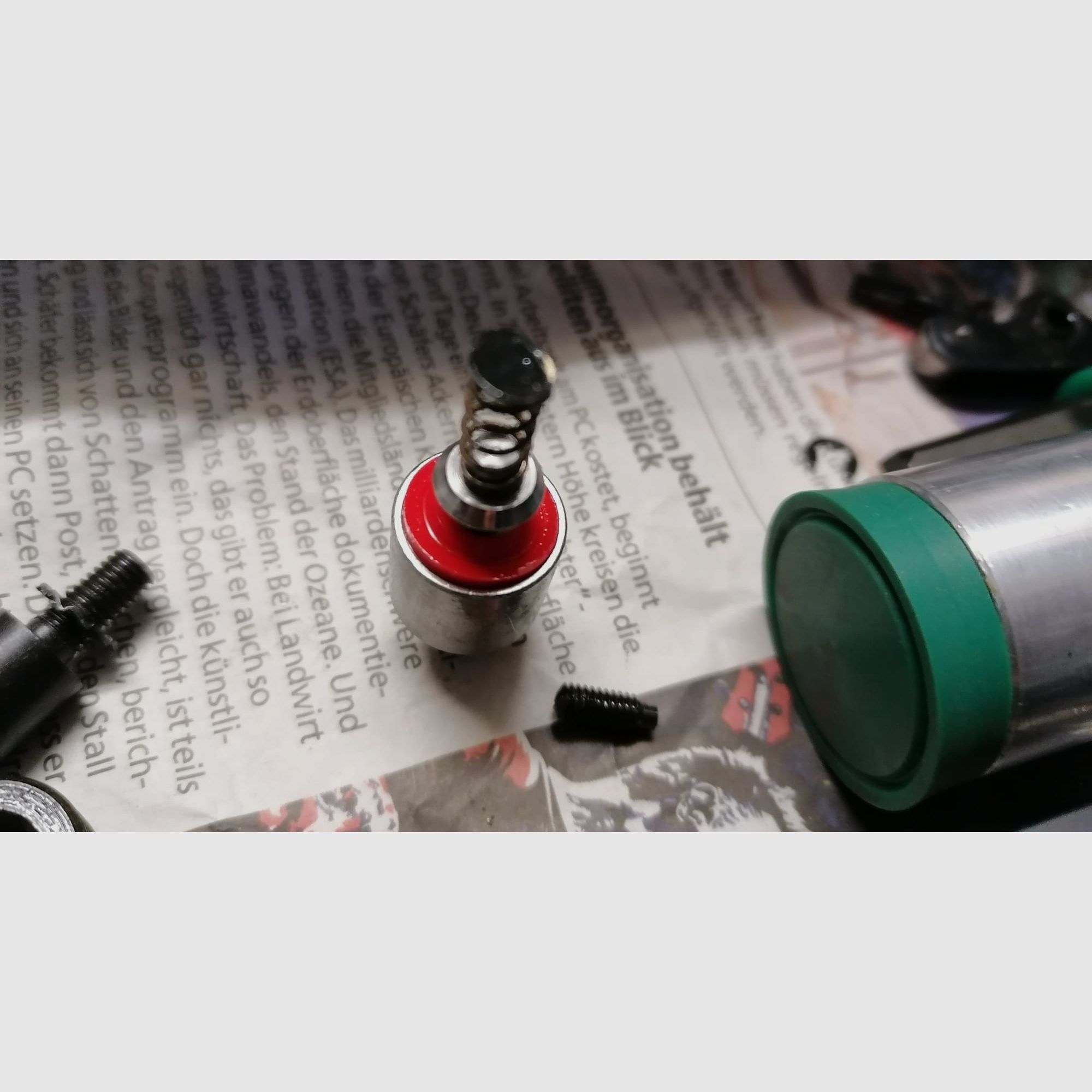 Air rifle Walther LGR sniper conversion completely revised