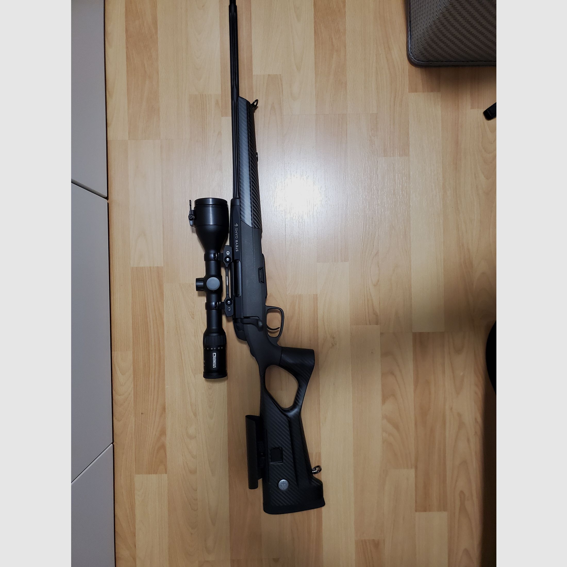 Steyr GAMS CL II, Kaliber .308 inkl. Schalldämpfer Hausken