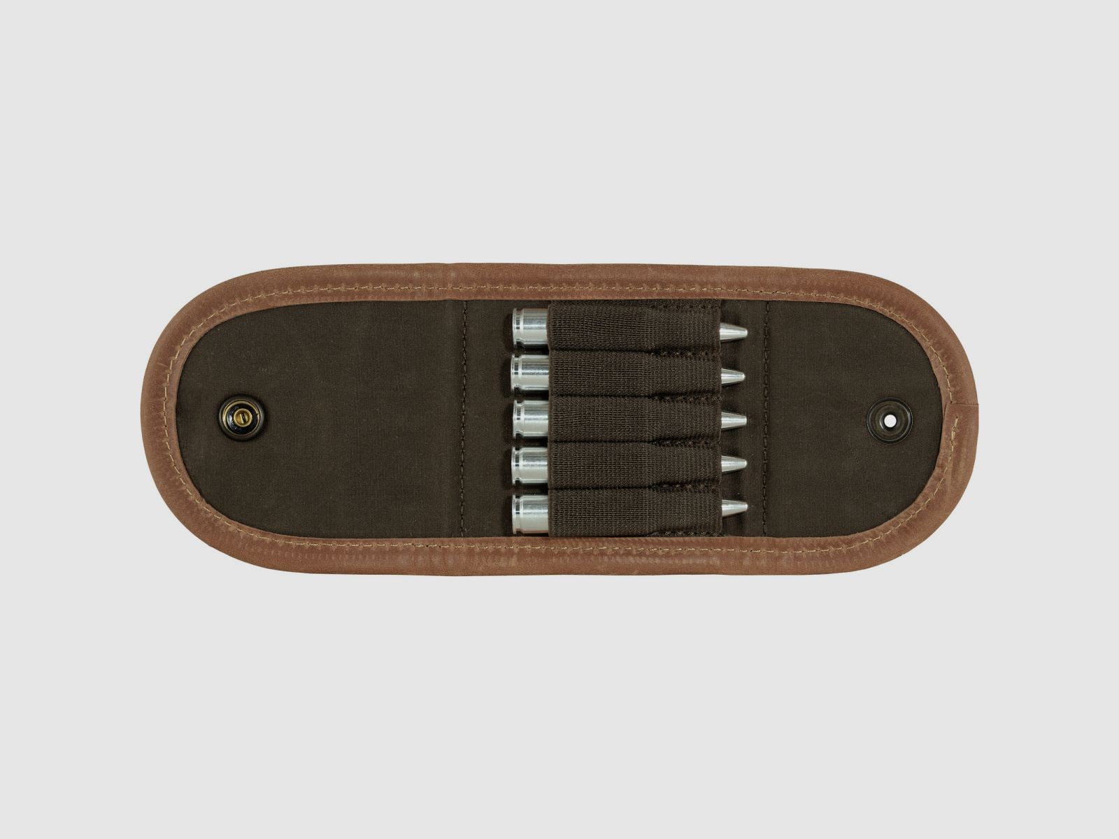 FJÄLLRÄVEN Värmland 5 Bullet Case Marrone Oliva Scuro