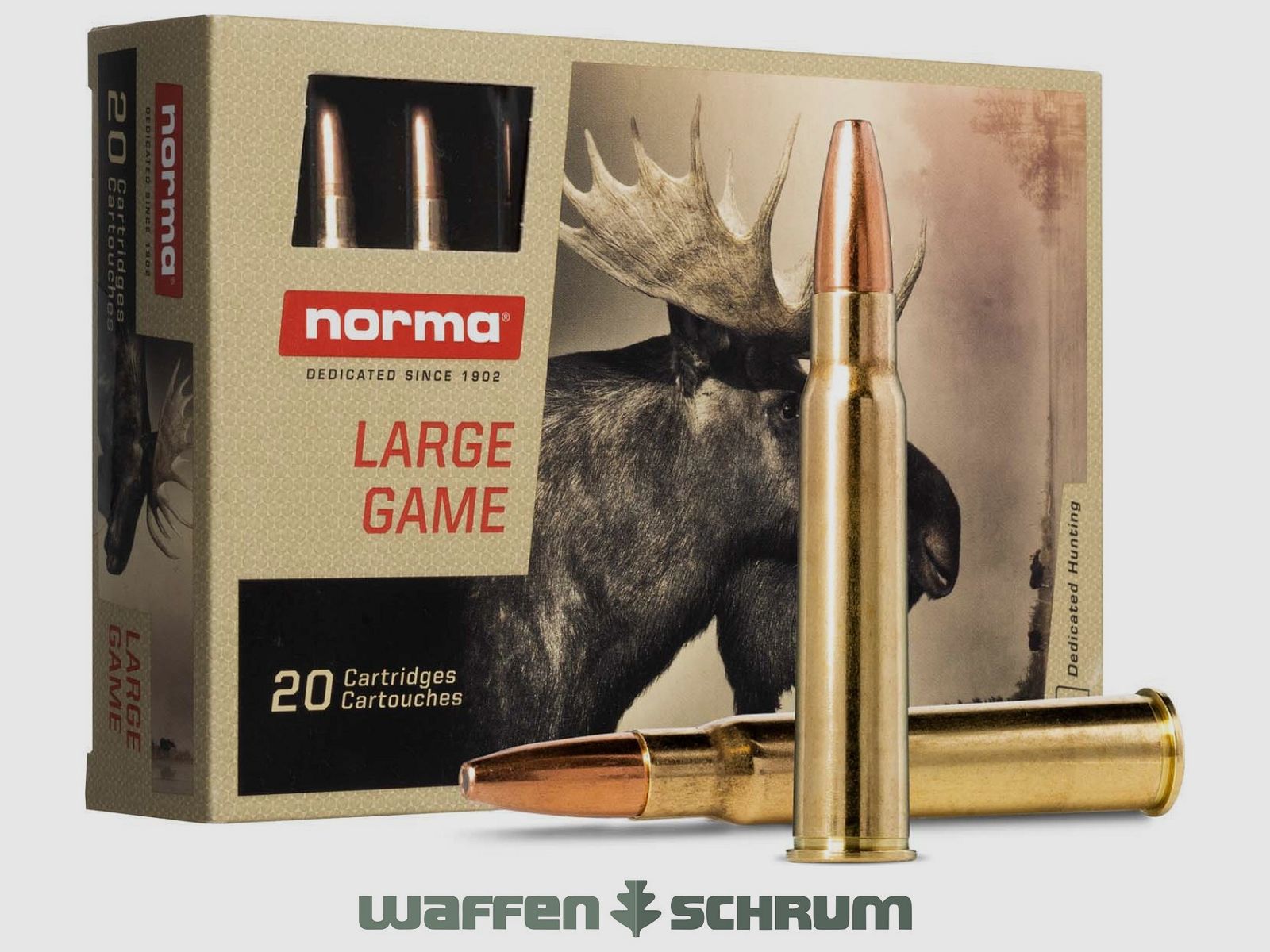 Norma Vulkan 12,7g - 196gr 8x57JS