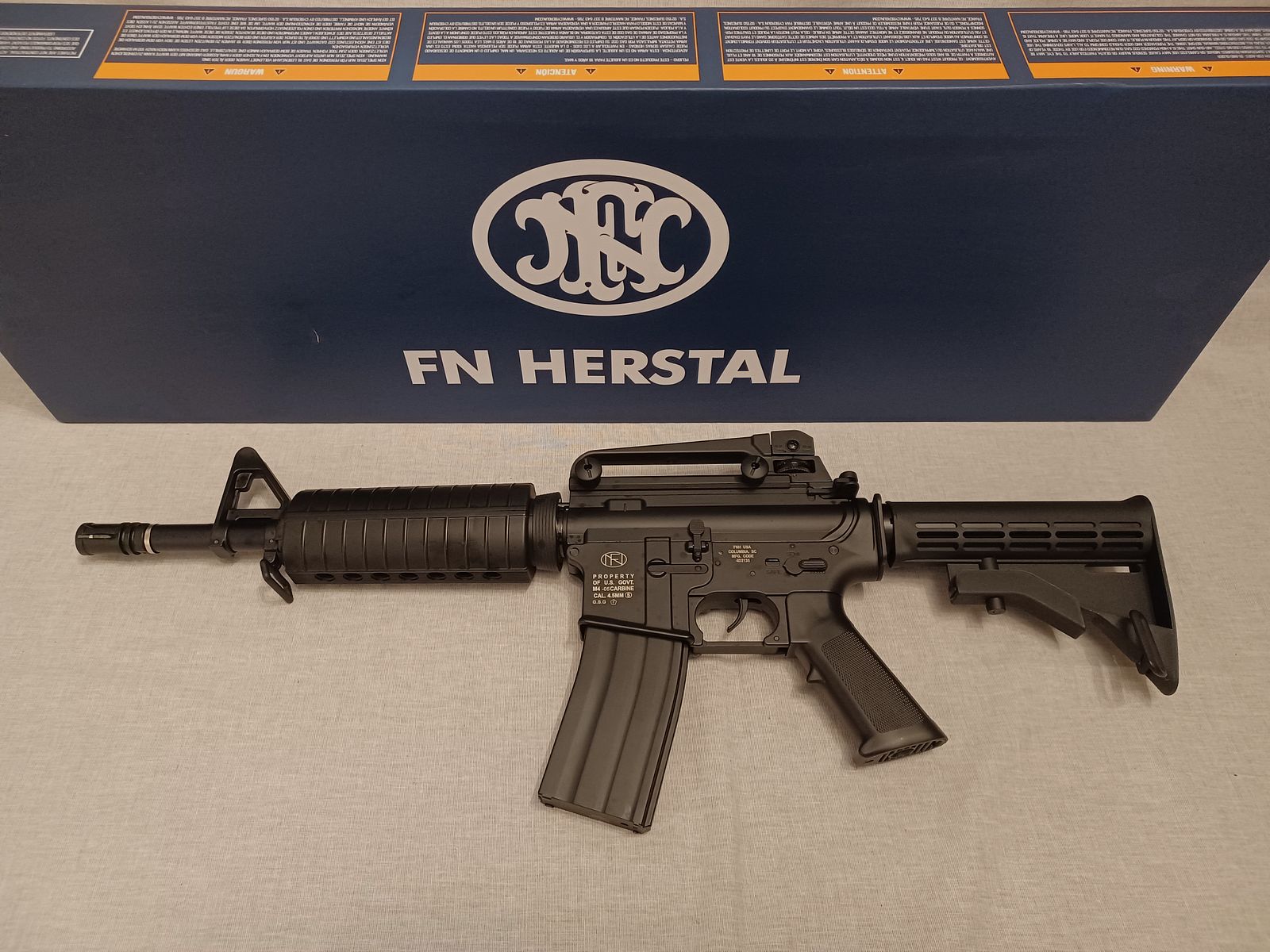 FN Herstal M4-05 / 4,5 mm BB / CO2 / Sturmgewehr / OVP (153)
