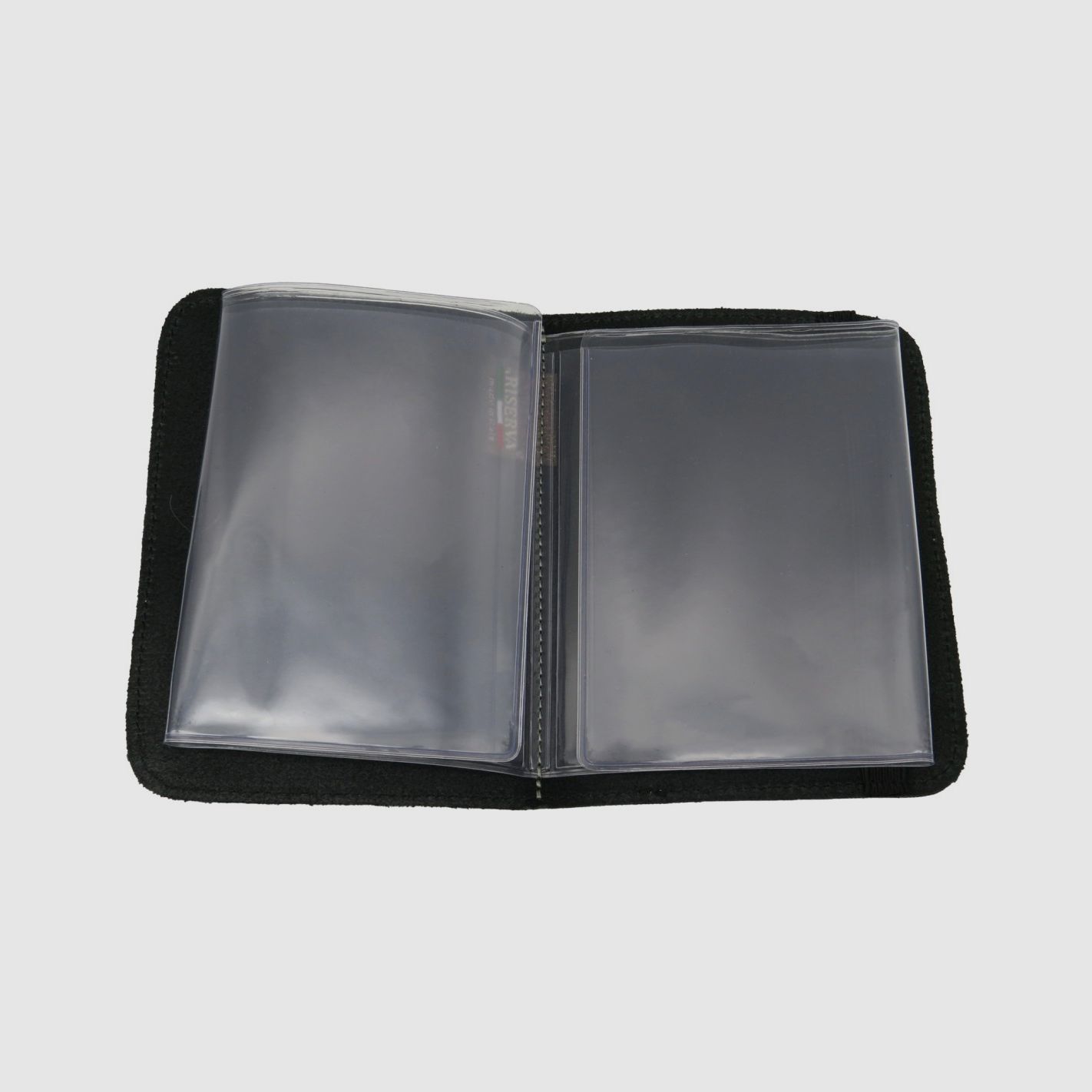 Riserva - Lizenz- und Schlüsselanhänger aus schwarzem Leder mit Geschenkverpackung R3102, Bild 4 von 6