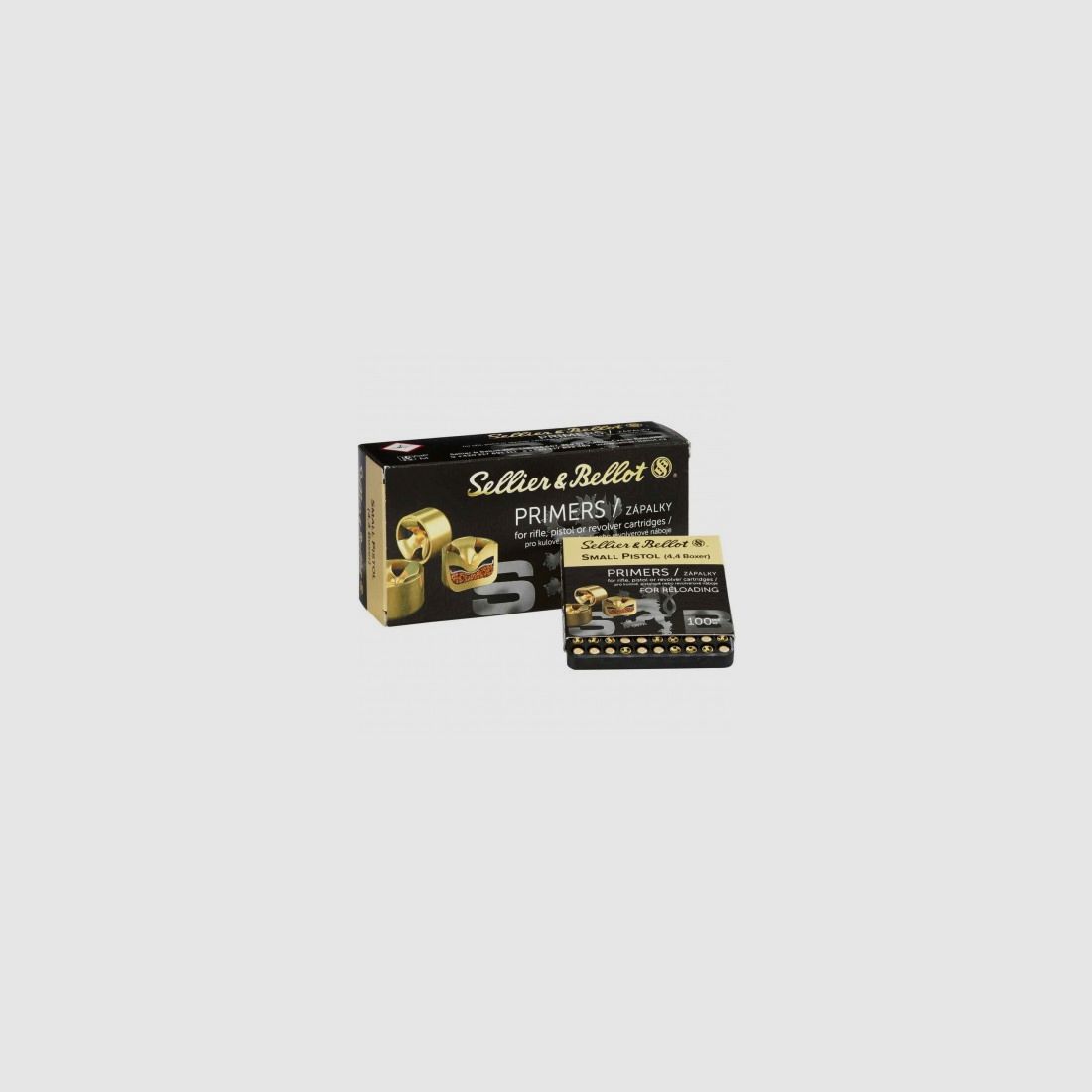 Sellier & Bellot Zündhütchen Small Pistol Magnum #SPM01 100 Stück