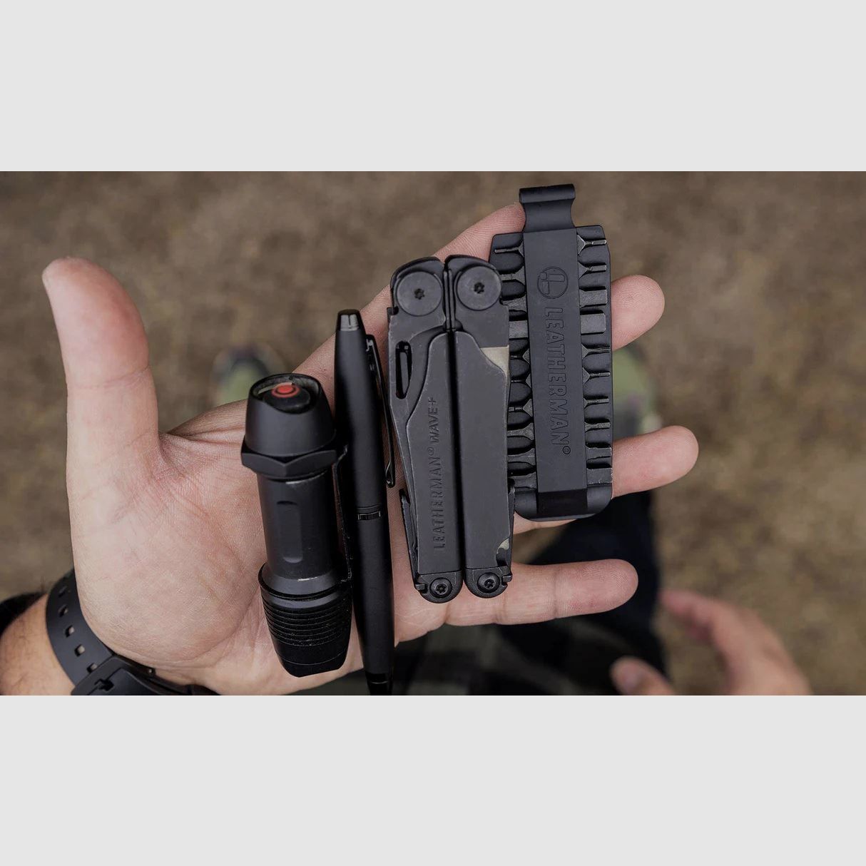 Multitool LEATHERMAN WAVE PLUS BLACK MOLLE 832526, Bild 7 von 10