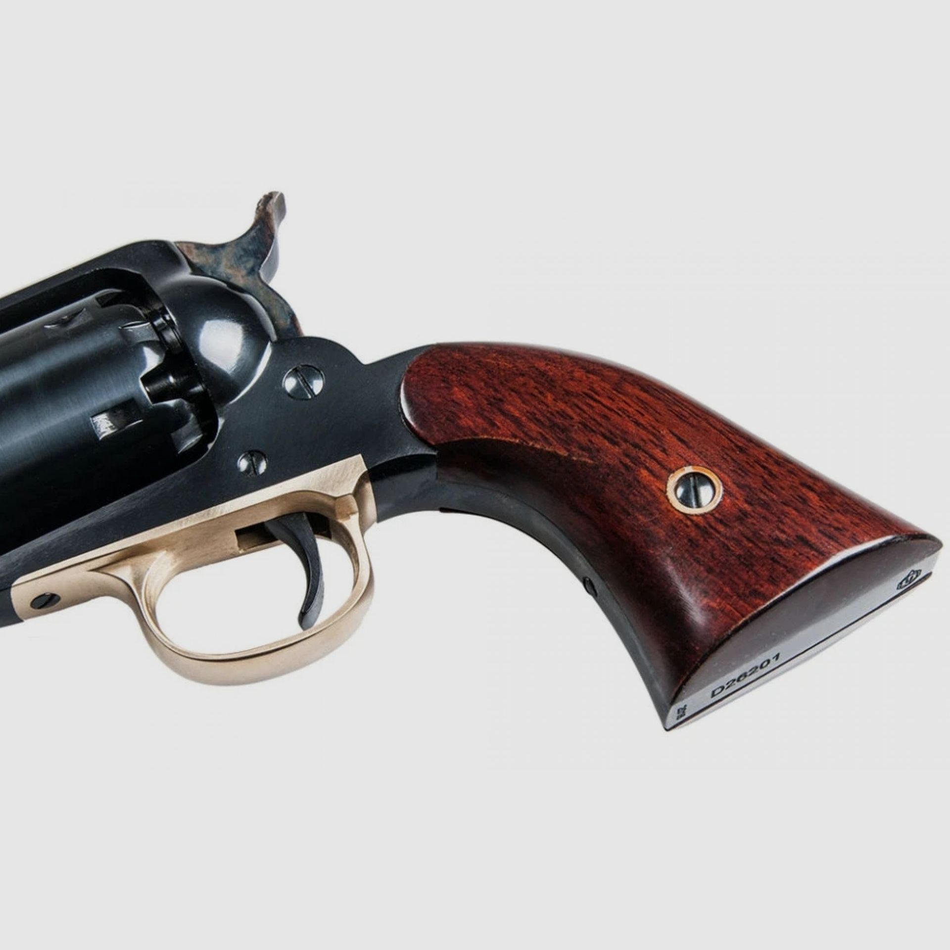 Revólver Hege Uberti Remington New Improved Navy 1858 7,3/8 cal. .36, imagen 4 de 5