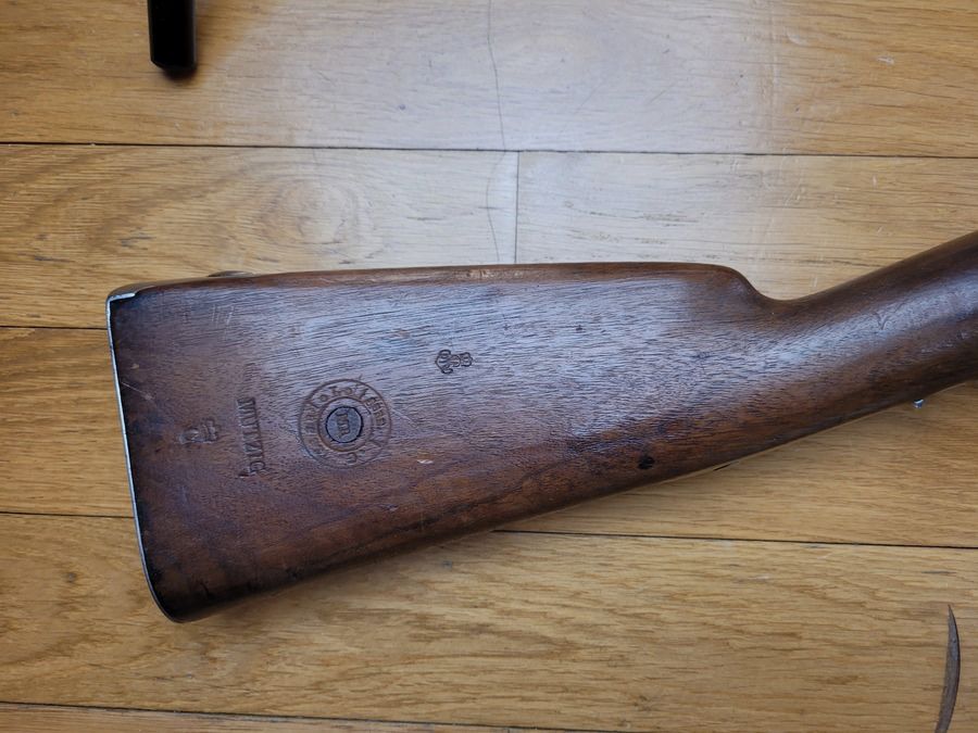 Außergewöhnliches Infanteriegewehr 1822 T (nicht Tbis) – Königliche Manufaktur Mutzig 1838 – Bajonett Museumszustand, Bild 4 von 29
