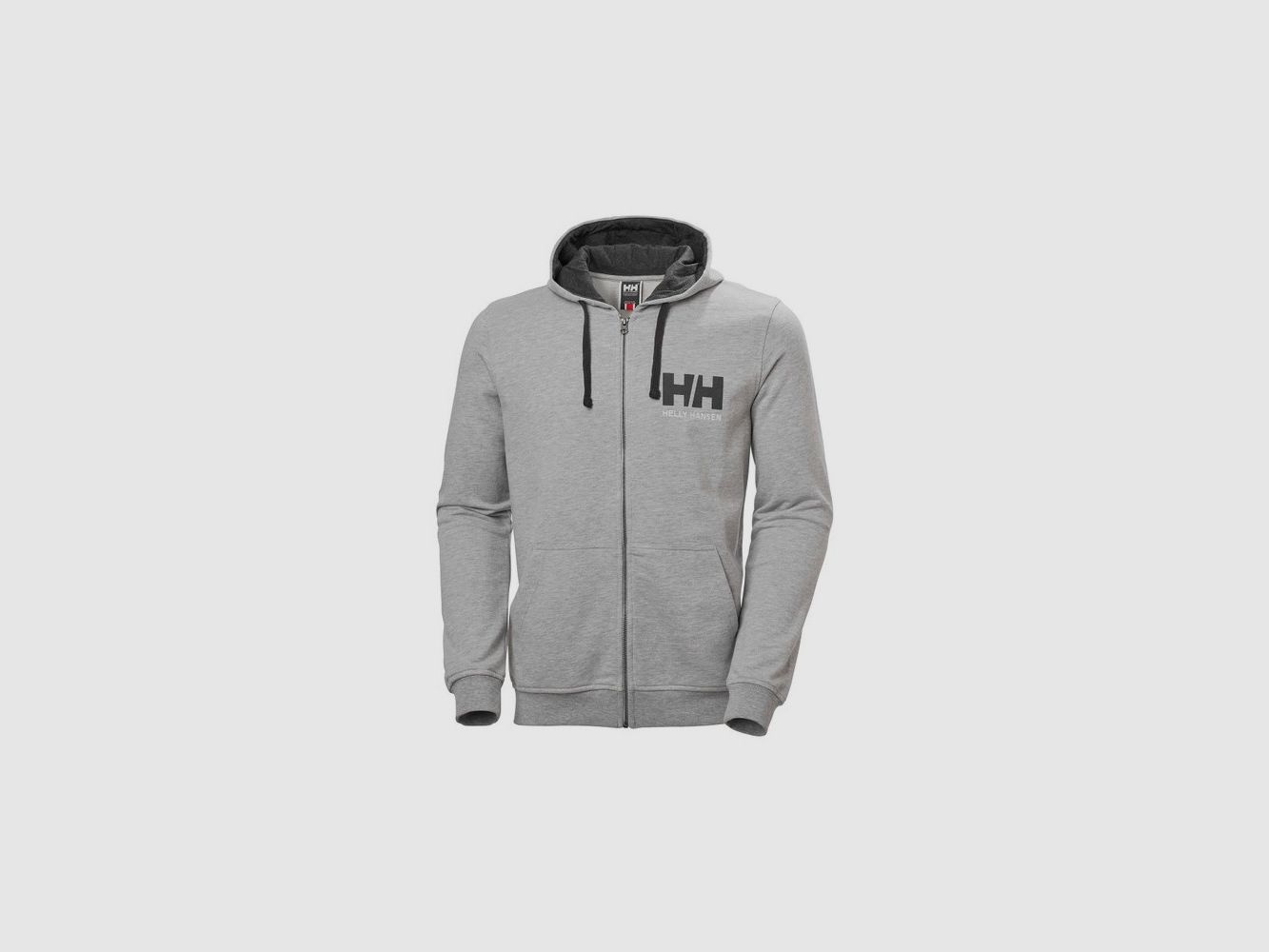 HELLY HANSEN FULL ZIP HOODIE GRAU, Bild 2 von 3