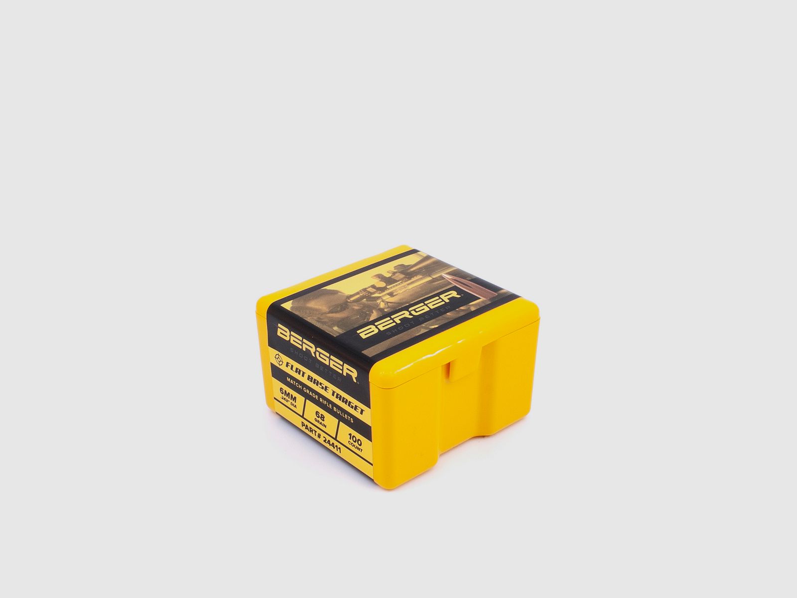 Berger Geschoss 6mm/.243 FB Target 68GR 1000 Stück