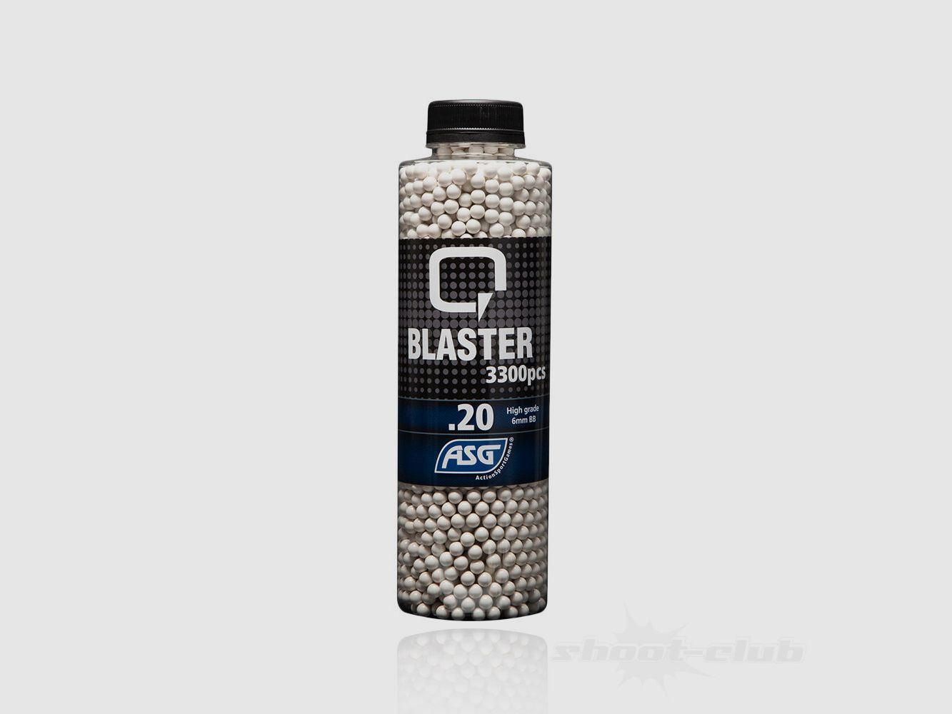 ASG Q Blaster BB Plastik 6mm / 0,20 g / 3300 Stk
