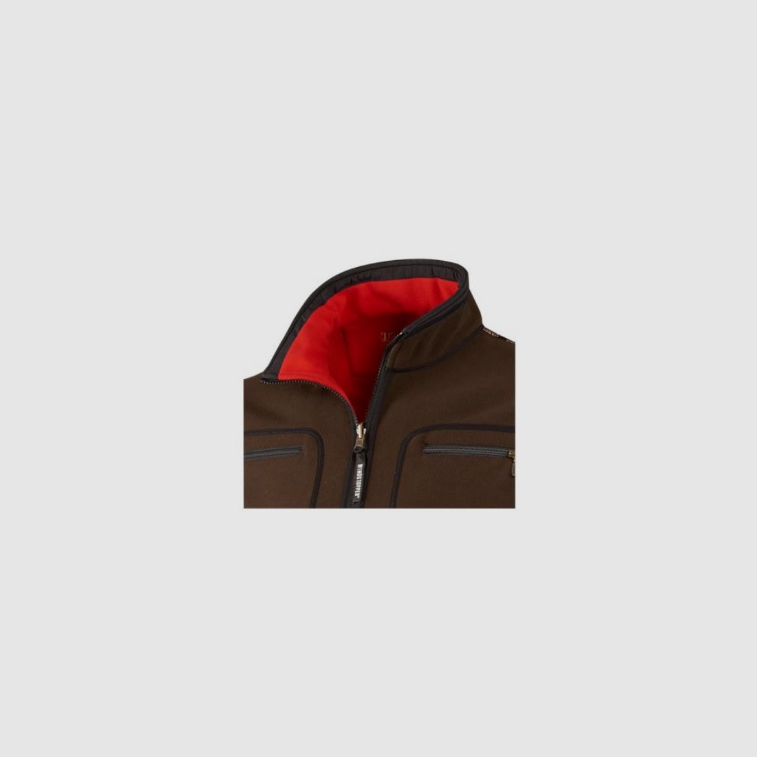 WESTE HARKILA WILDBOARD PRO WENDBAR BRAUN ROT, Bild 6 von 8