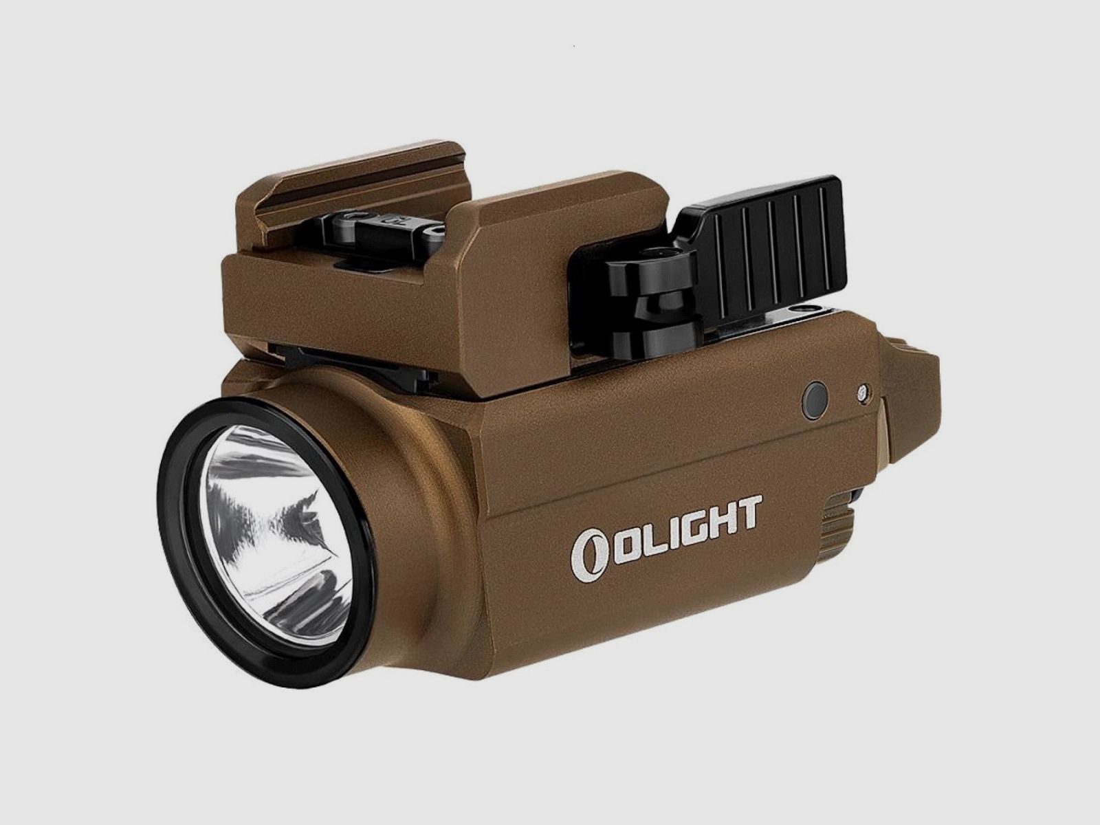 Olight – Pistol light with blue laser sight Baldr S Cool White – 800 lumens – Desert Tan, image 1 of 7